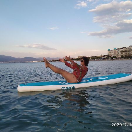 Luxury Apartment In Front Of The Sea In Agia Triada Exterior foto