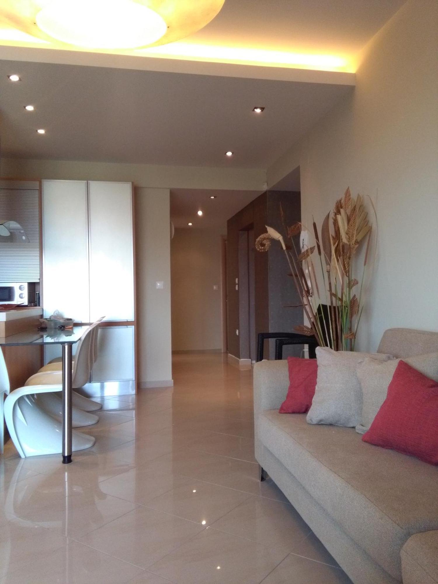 Luxury Apartment In Front Of The Sea In Agia Triada Exterior foto