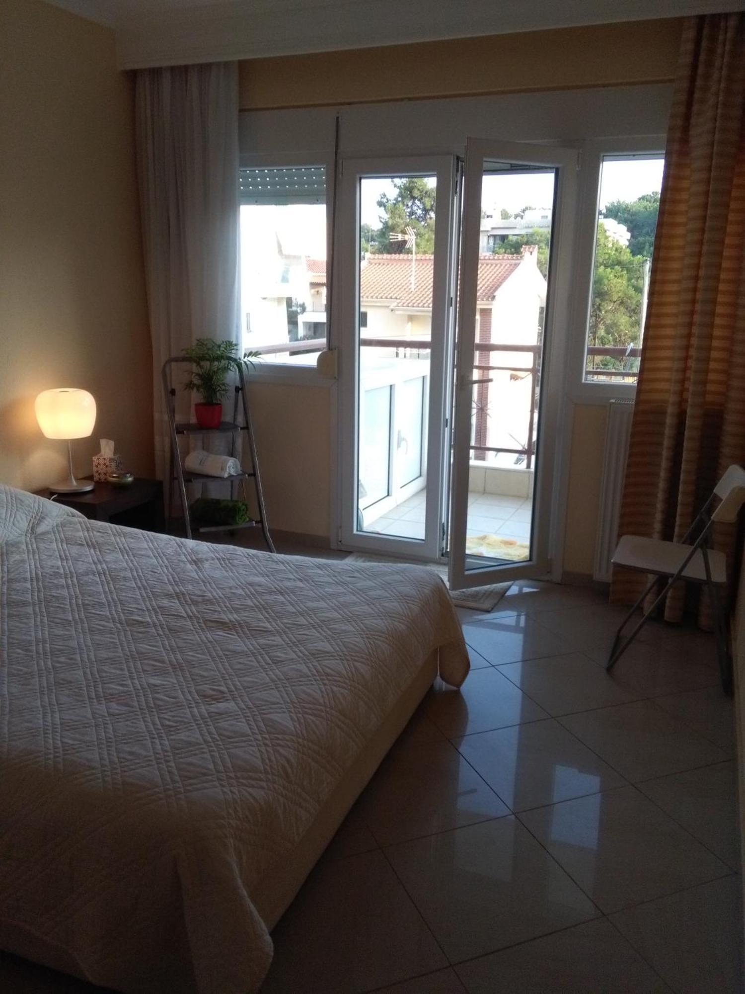 Luxury Apartment In Front Of The Sea In Agia Triada Exterior foto