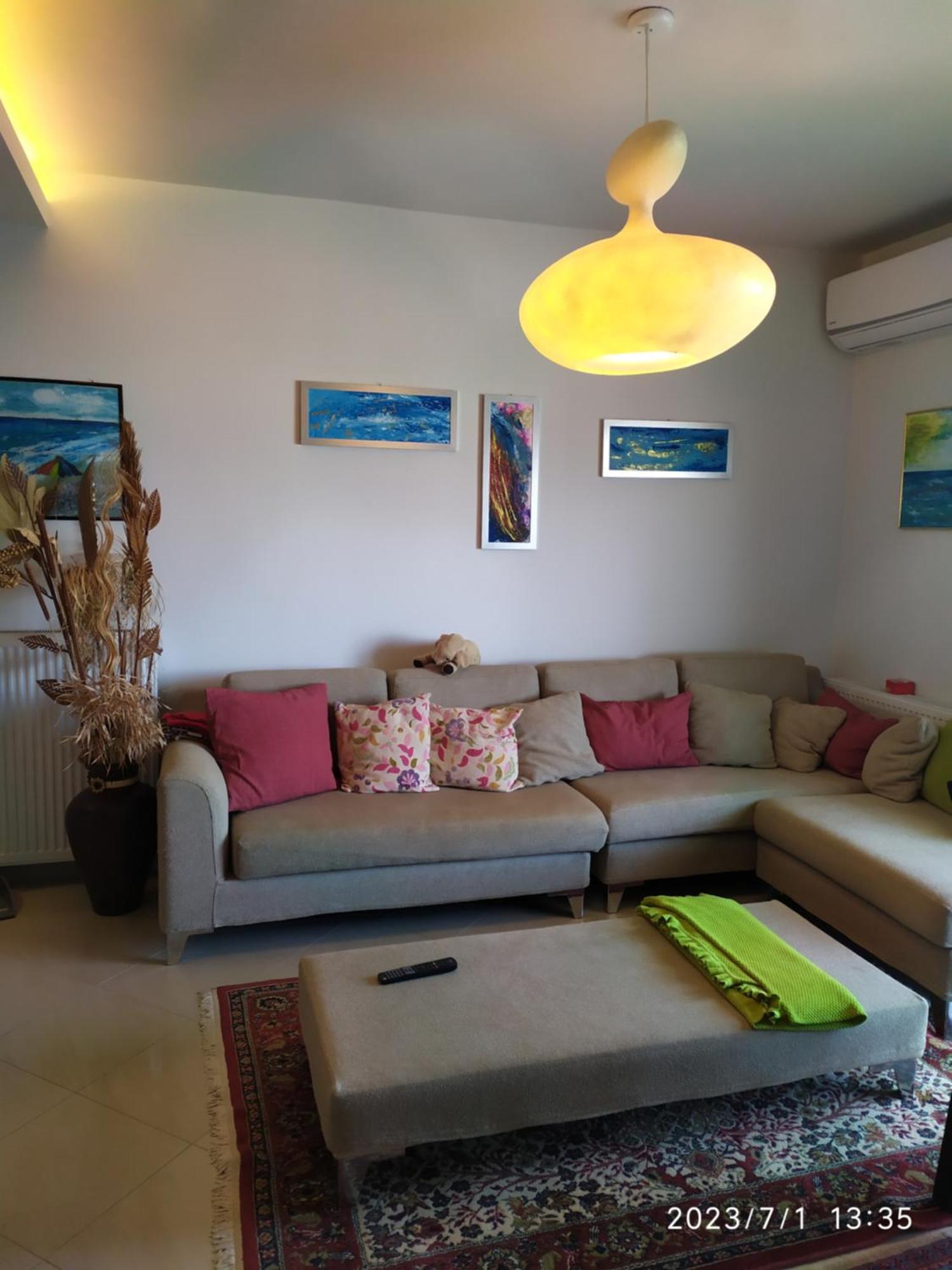 Luxury Apartment In Front Of The Sea In Agia Triada Exterior foto