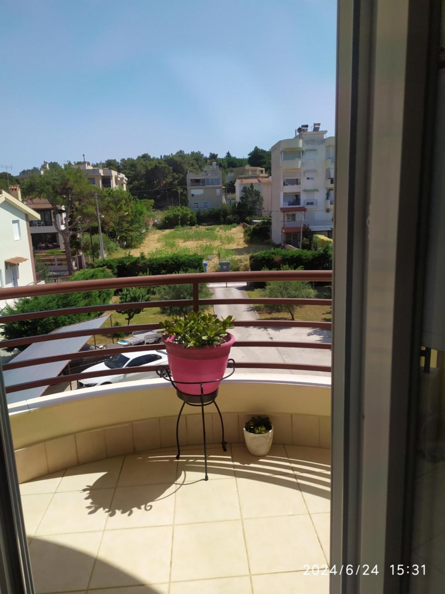 Luxury Apartment In Front Of The Sea In Agia Triada Exterior foto