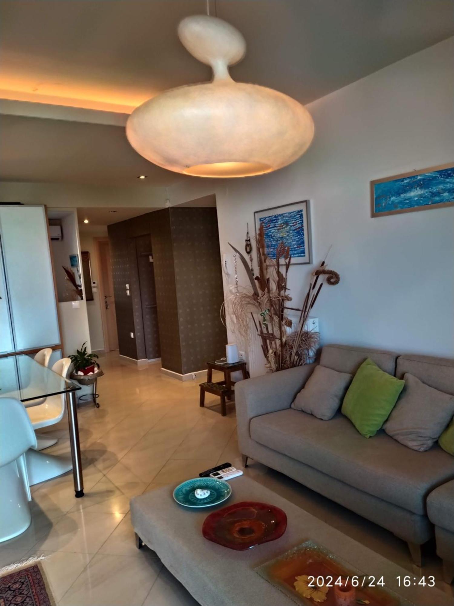 Luxury Apartment In Front Of The Sea In Agia Triada Exterior foto